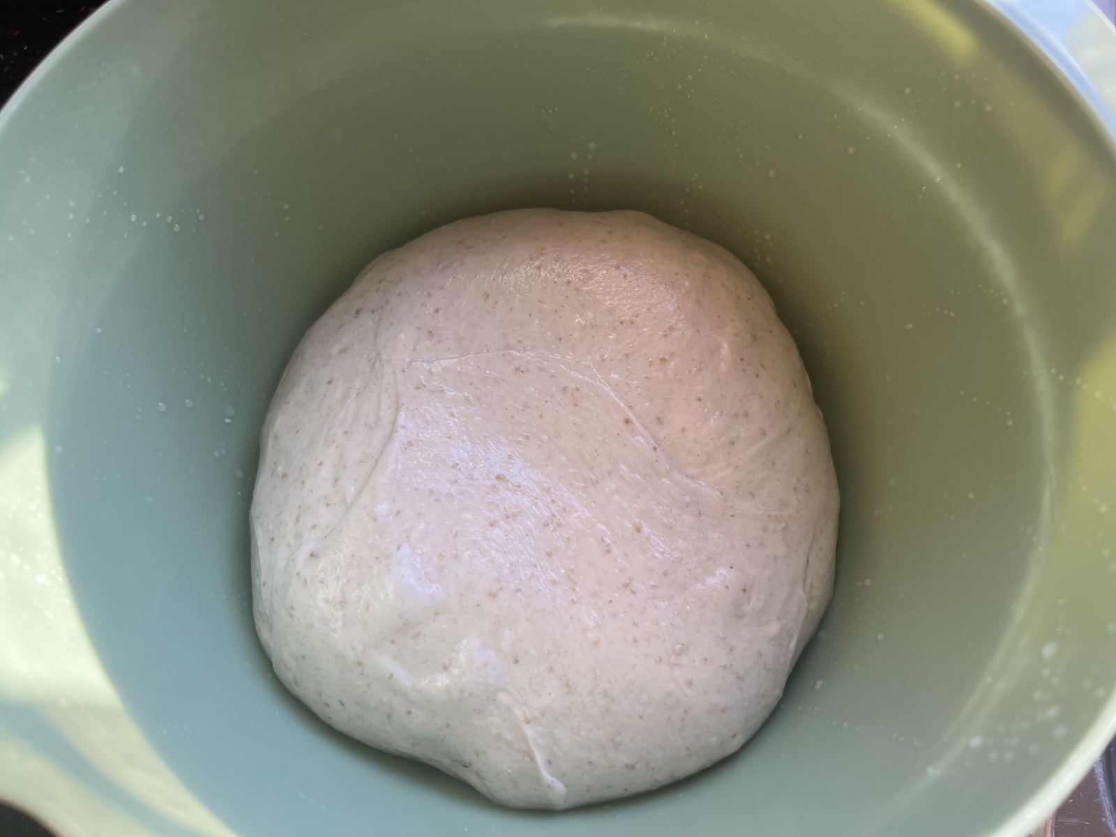 stretched and folded